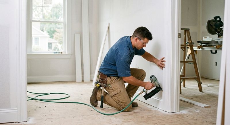Chair Rail Installation in Kansas City, KS