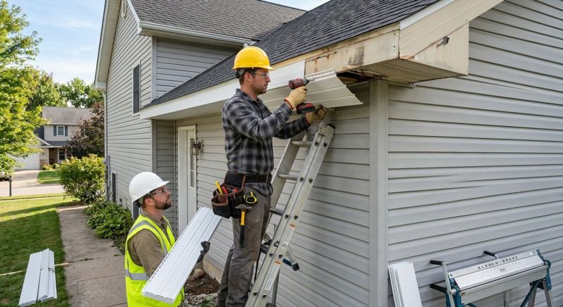 Eaves Installation in Wilmington, NC