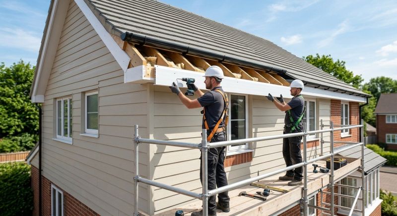Garage Fascia Replacement in Alpharetta, GA