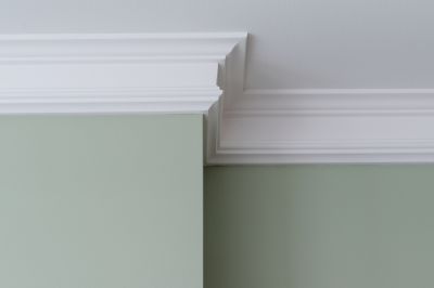 Interior Crown Molding Finish